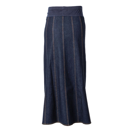 Maternity Panel Denim Skirt