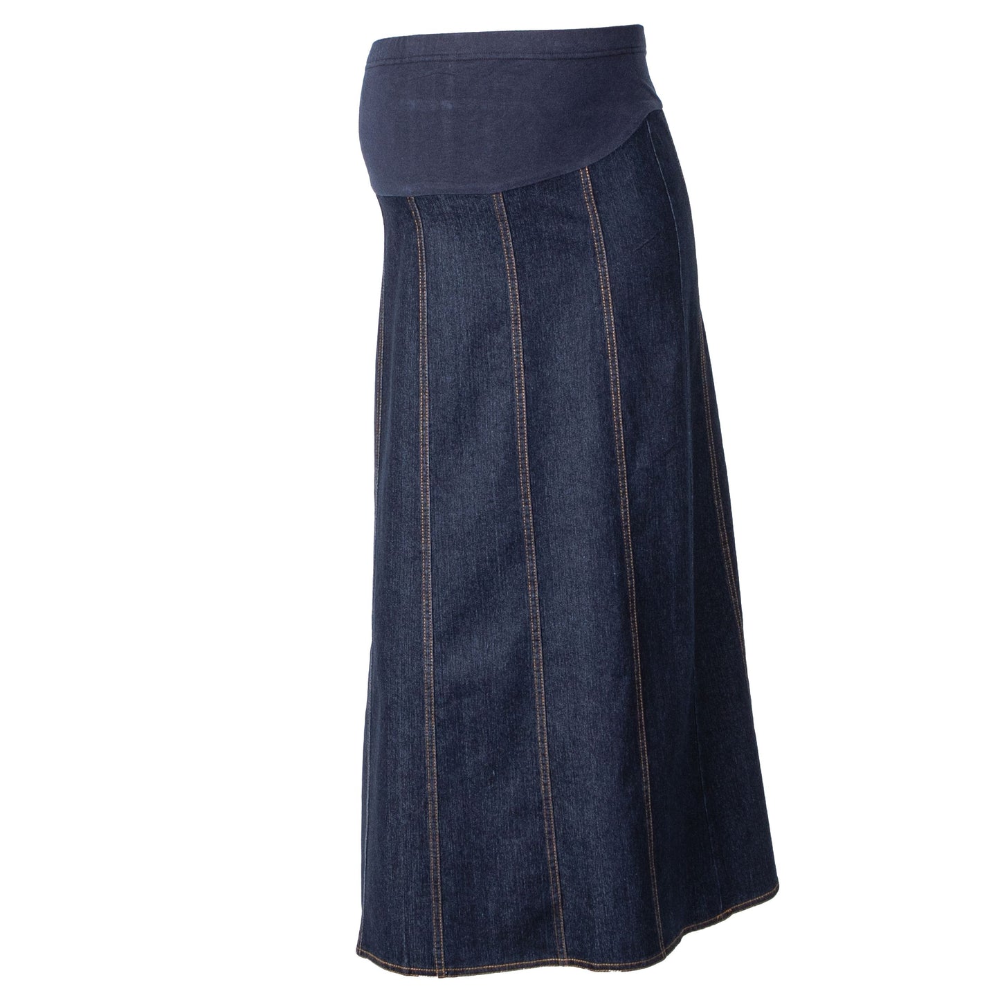 Maternity Panel Denim Skirt