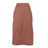 Diamond Seams Copper Skirt