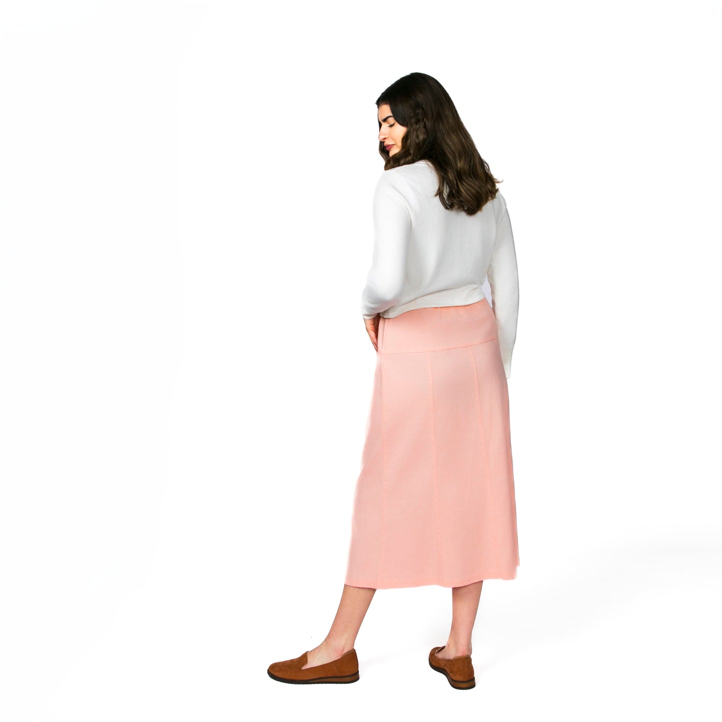 Hadassah Peachy Pink Skirt