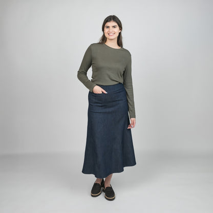 Laura Denim Skirt