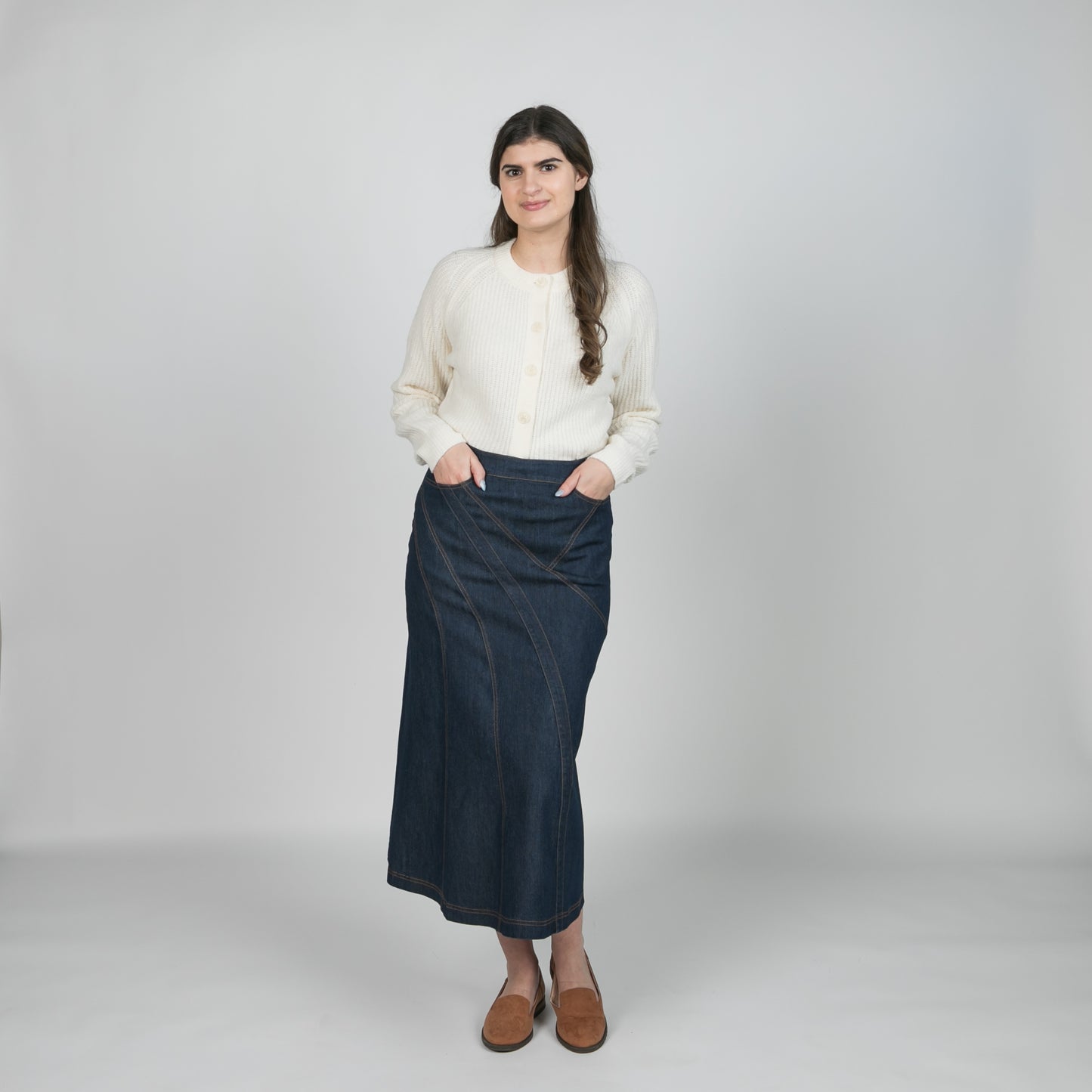 Natalie Denim Skirt