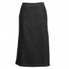 No Ziggy Black Denim Skirt