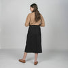 No Ziggy Black Denim Skirt