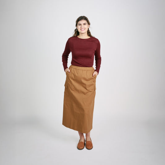 On-the-Go Brown Sugar Skirt