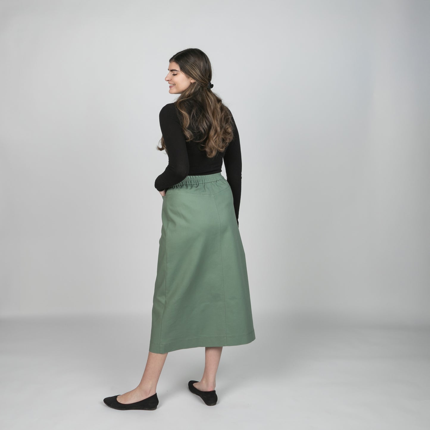 Signature Hunter Green Skirt