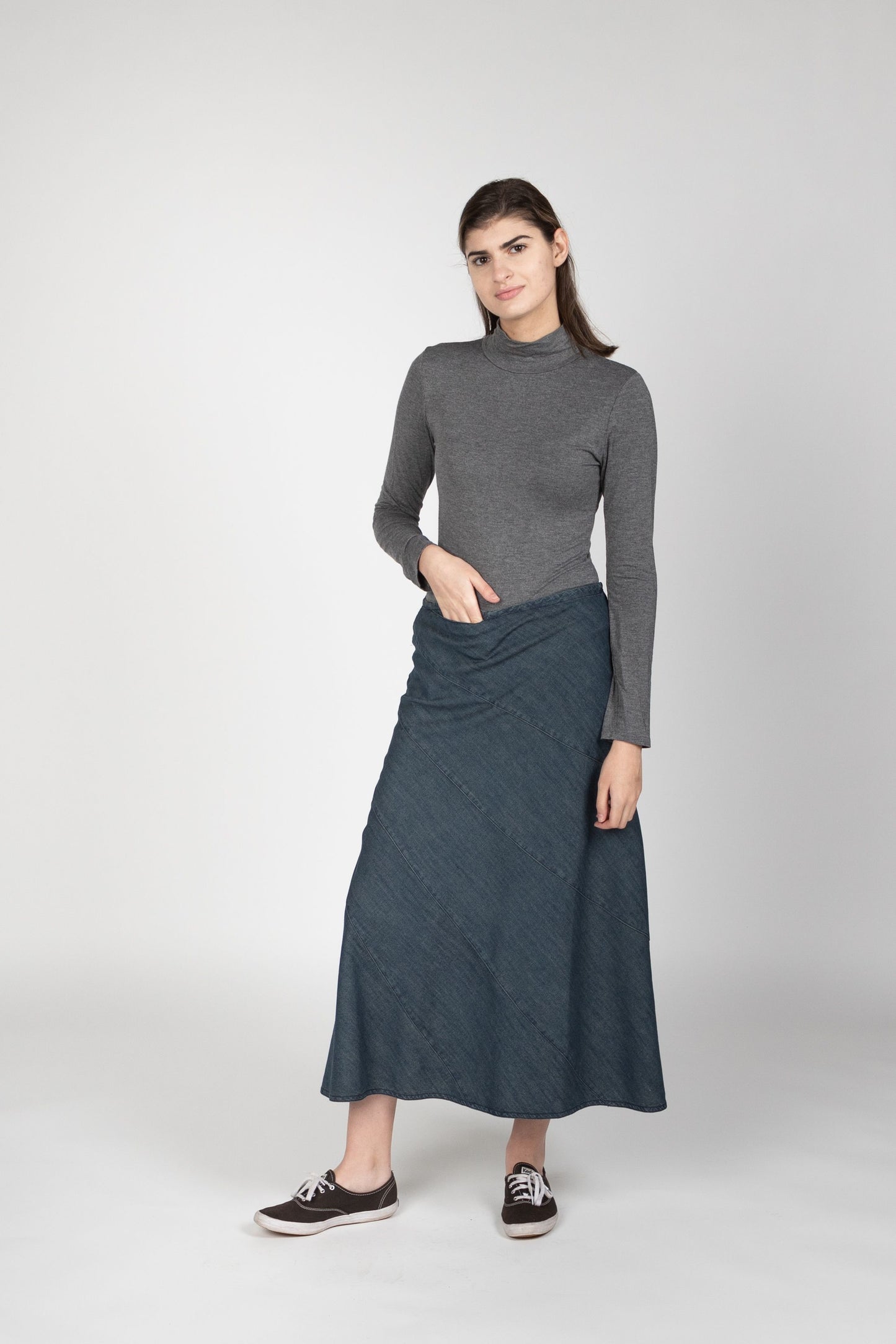 Rachel Denim Skirt