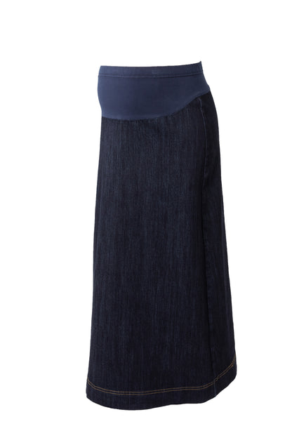 Maternity A-line Denim Skirt