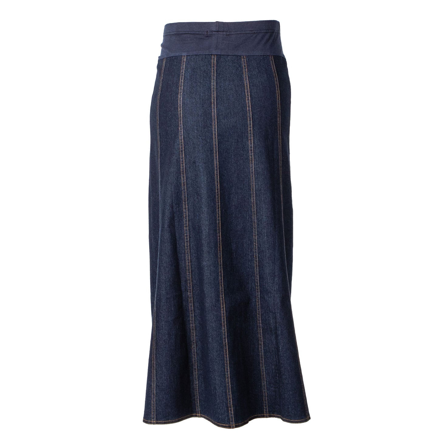 Maternity  Panel Denim Skirt